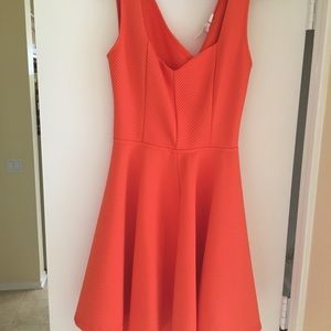 Bright Orange Dress